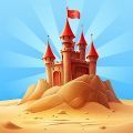 沙子城堡怎么堆图片-沙子城堡