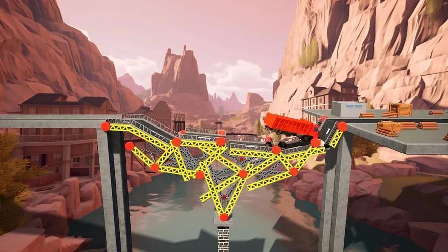 造桥模拟器中文版免费阅读图标