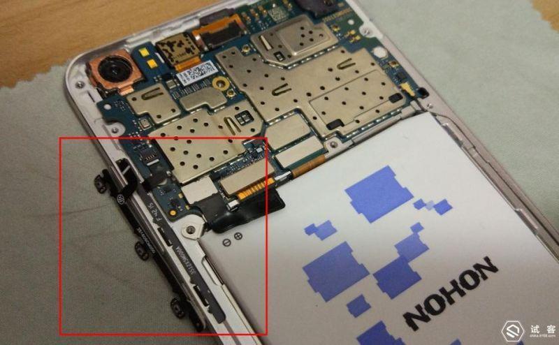 小米note3更换音量排线图标