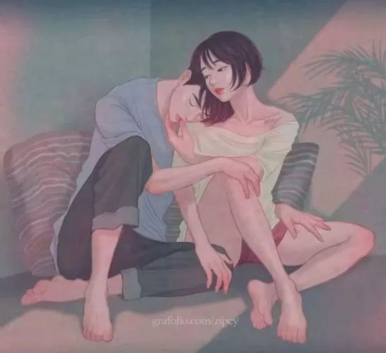 羞涩漫画图标